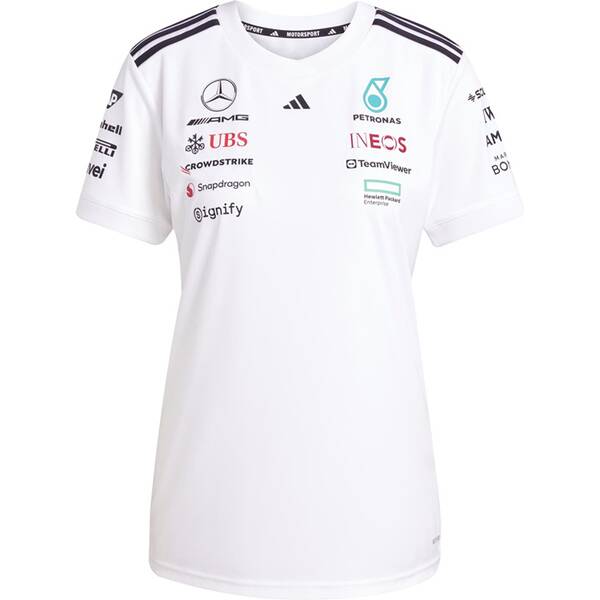 ADIDAS Damen Hemd MERCEDES - AMG PETRONAS FORMULA ONE TEAM DRIVER TRIKOT von Adidas