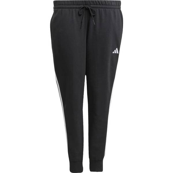 ADIDAS Damen Hose Essentials 3-Streifen Fleece Slim (Große Größen) von Adidas