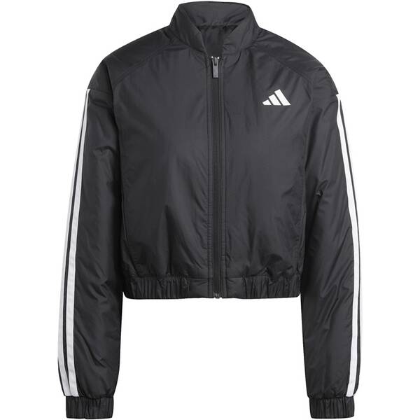 ADIDAS Damen Jacke Essentials 3-Streifen Insulated Crop von Adidas