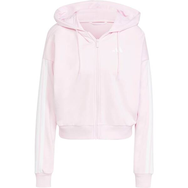 ADIDAS Damen Kapuzensweat Essentials 3-Streifen French Terry von Adidas
