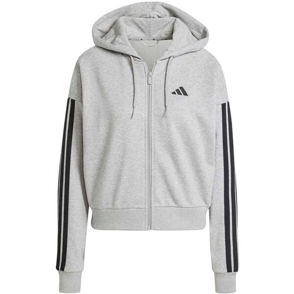 ADIDAS Damen Kapuzensweat Essentials 3-Streifen French Terry von Adidas
