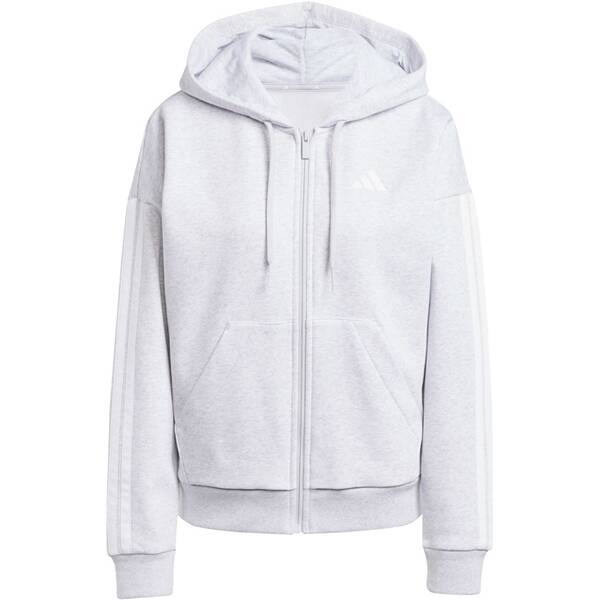 ADIDAS Damen Kapuzensweat Essentials 3-Streifen Full-Zip Fleece ADIDAS Damen Kapuzensweat Essentials 3-Streifen Full-Zip Fleece von Adidas