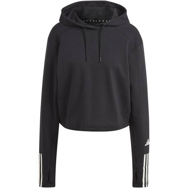 ADIDAS Damen Kapuzensweat Train Essentials Train Cotton 3-Streifen von Adidas