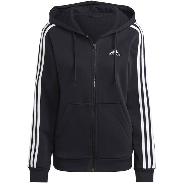 ADIDAS Damen Kapuzensweat Essentials 3-Streifen von Adidas