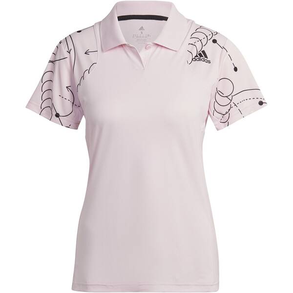 ADIDAS Damen Polo CLUB GRAPH POLO von Adidas