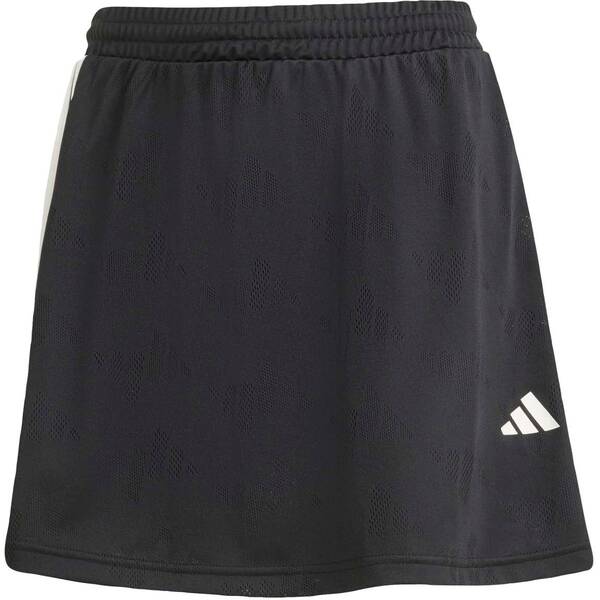 ADIDAS Damen Rock Stadium 3-Streifen Tennis inspirierter Jacquard- mit Short von Adidas