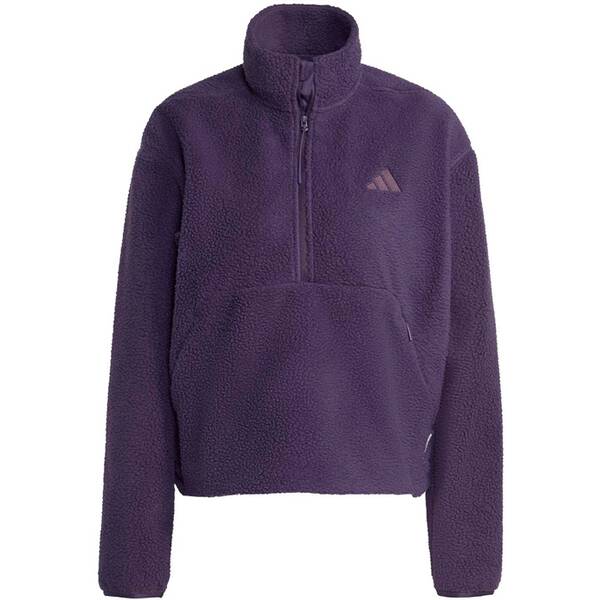 ADIDAS Damen Rolli City Tech High Pile Fleece Half-Zip von Adidas