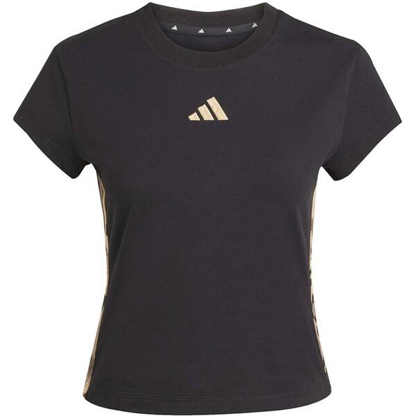 ADIDAS Damen Shirt Animal Print 3-Stripes von Adidas