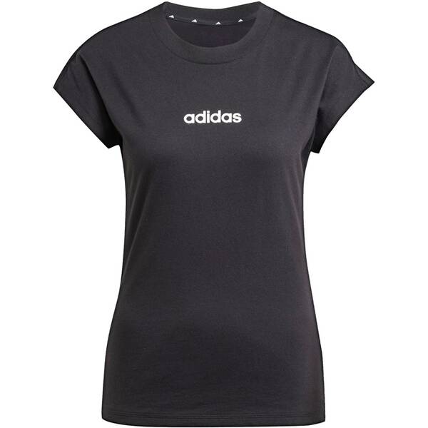 ADIDAS Damen Shirt Essentials Linear Cotton von Adidas
