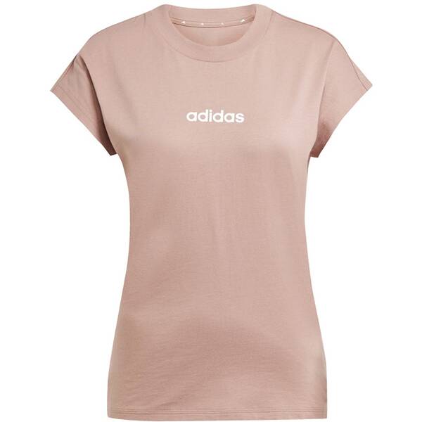 ADIDAS Damen Shirt Essentials Linear Cotton von Adidas