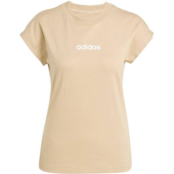 ADIDAS Damen Shirt Essentials Linear Cotton von Adidas
