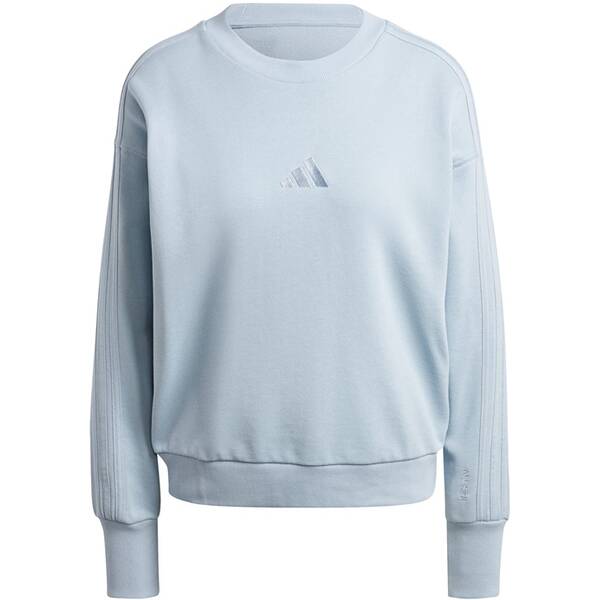 ADIDAS Damen Sweatshirt ALL SZN French Terry 3-Streifen Loose von Adidas