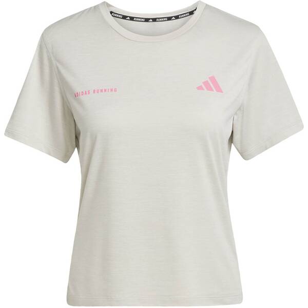 ADIDAS Damen T-Shirt Own The Run Melange von Adidas