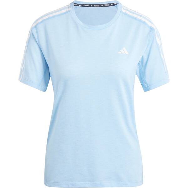 ADIDAS Damen T-Shirt Own the Run 3-Streifen von Adidas