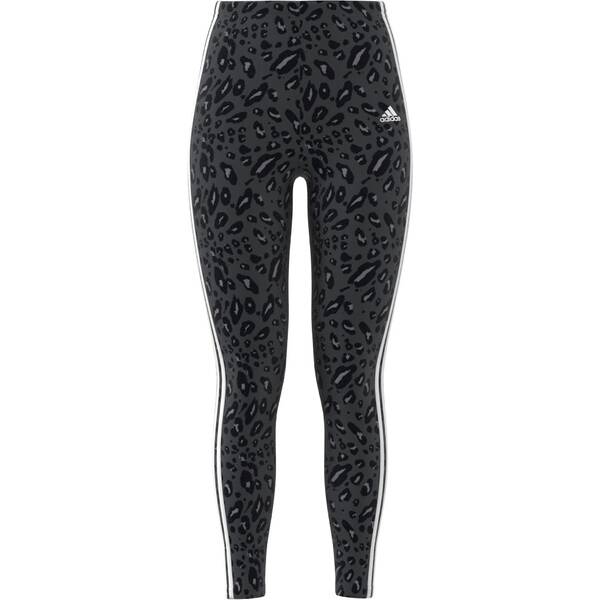 ADIDAS Damen Tight Essentials 3-Streifen Animal Print von Adidas