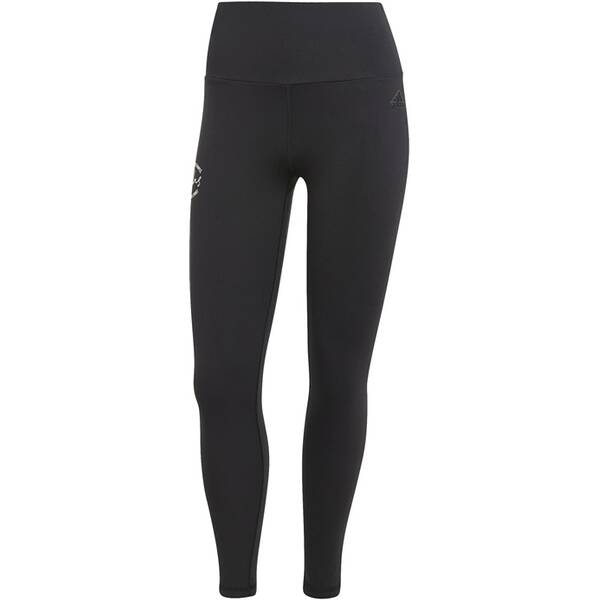 ADIDAS Damen Tight Signature Graphic Print High-Waisted von Adidas