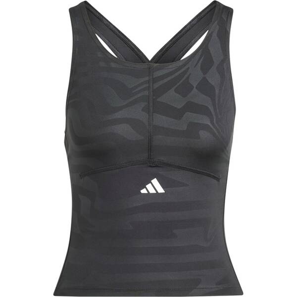 ADIDAS Damen Top Techfit Printed Crop Training von Adidas