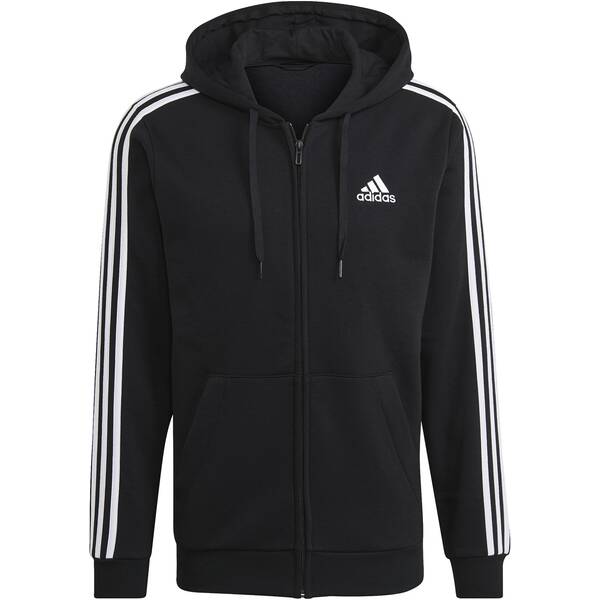 ADIDAS Herren Essentials Fleece 3-Streifen Kapuzenjacke von Adidas