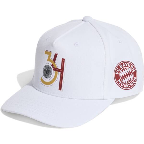 ADIDAS Herren Fan-Kopfbedeckung FCB Championship Winner Flatcap von Adidas