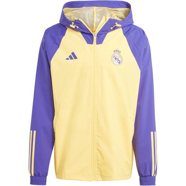 ADIDAS Herren Fanjacke Real Madrid Tiro 23 All-Weather von Adidas