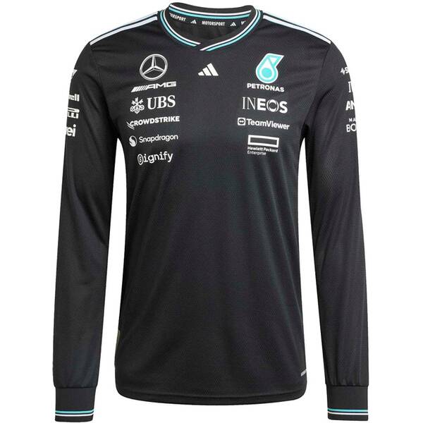ADIDAS Herren Hemd MERCEDES - AMG PETRONAS FORMULA ONE TEAM DRIVER TRIKOT AUTHENTIC von Adidas
