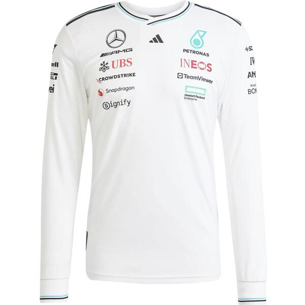 ADIDAS Herren Hemd MERCEDES - AMG PETRONAS FORMULA ONE TEAM DRIVER TRIKOT AUTHENTIC von Adidas