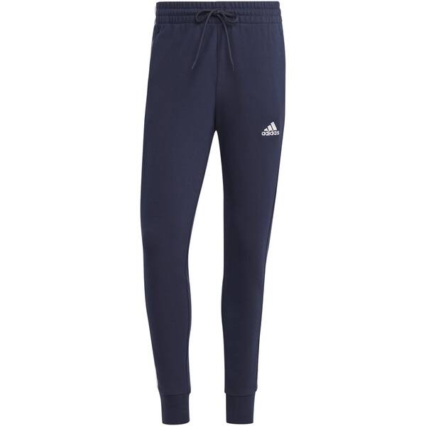 ADIDAS Herren Hose Essentials French Terry Tapered Cuff 3-Streifen von Adidas