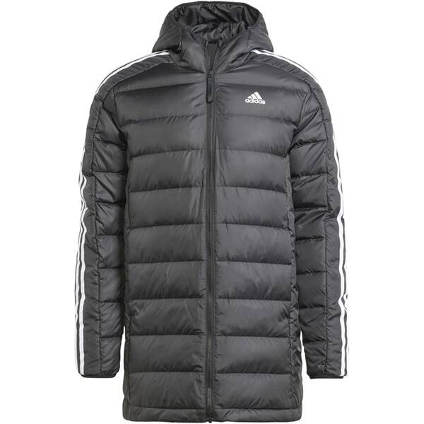 ADIDAS Herren Jacke Essentials 3-Streifen Light Daunenparka von Adidas