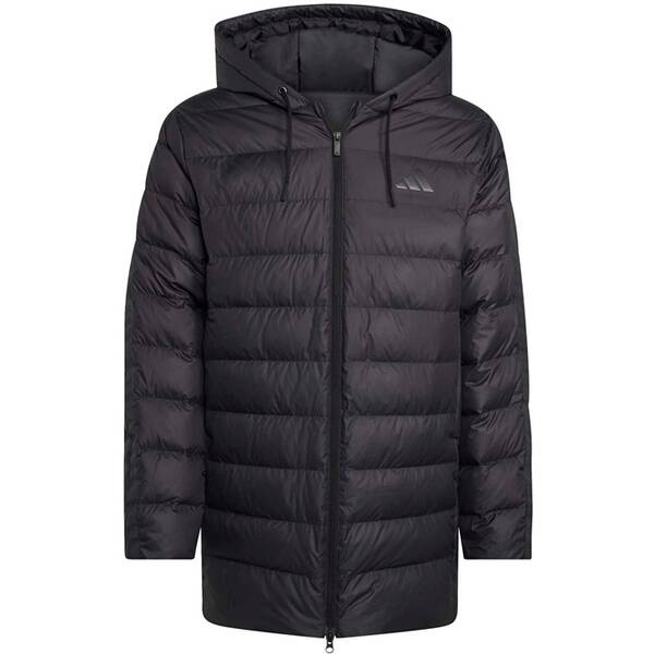 ADIDAS Herren Jacke Essentials CLIMAWARM 3-Streifen Light Daunenparka mit Kapuze von Adidas