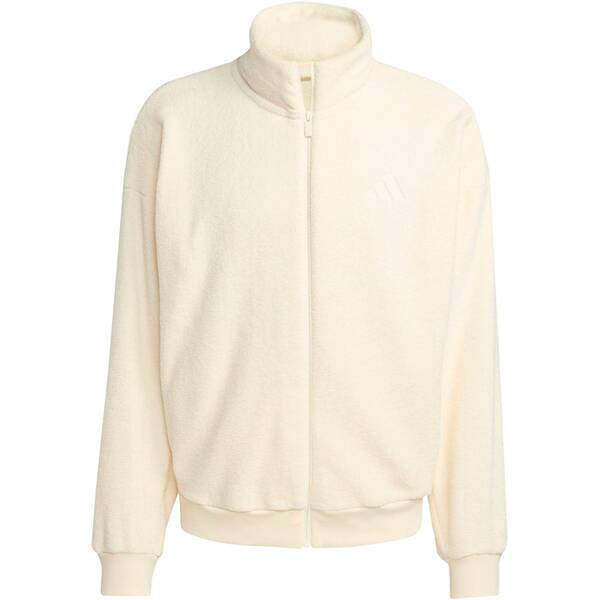 ADIDAS Herren Jacke Future Icons Small Logo Low Pile Fleece Track Top von Adidas