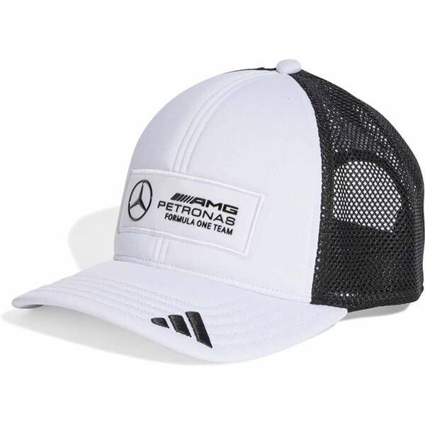 ADIDAS Herren Mütze MERCEDES - AMG PETRONAS FORMULA ONE TEAM SNAPBACK LOGO TRUCKER KAPPE von Adidas