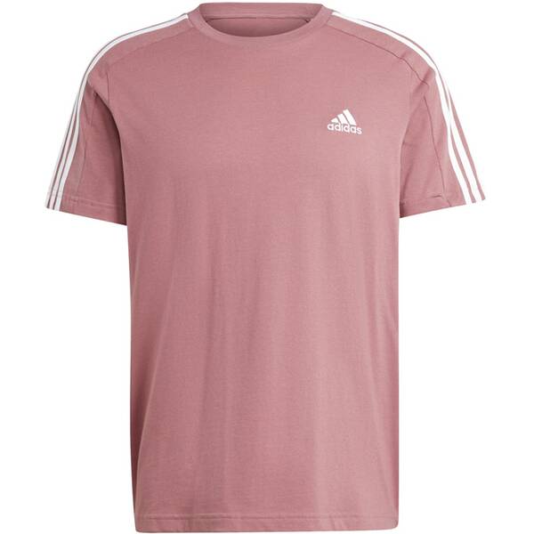 ADIDAS Herren Shirt Essentials Single Jersey 3-Streifen von Adidas