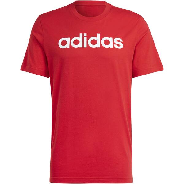ADIDAS Herren Shirt Essentials Single Jersey Linear Embroidered Logo von Adidas