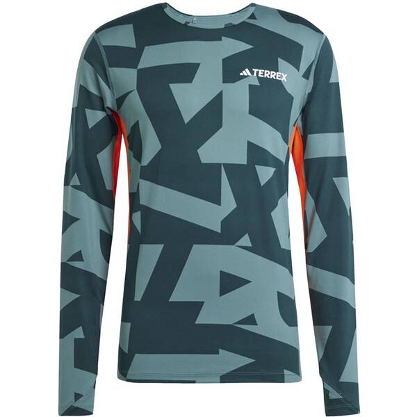 ADIDAS Herren Shirt Multi Synthetic langärmelige Baselayer von Adidas