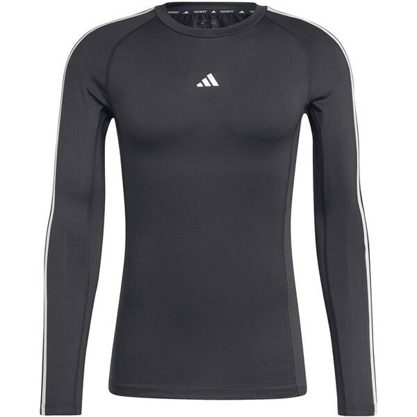 ADIDAS Herren Shirt TECHFIT Compression Training 3-Streifen von Adidas