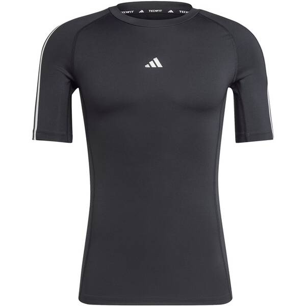 ADIDAS Herren Shirt TECHFIT Compression Training 3-Streifen von Adidas