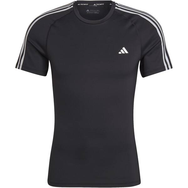ADIDAS Herren Shirt Techfit 3-Streifen Training von Adidas