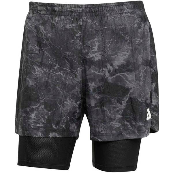 ADIDAS Herren Shorts Own The Run Spray Dye 2-In-1 von Adidas