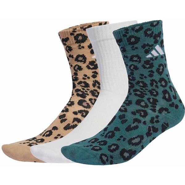 ADIDAS Herren Socken Leopardenprint- 3er-Pack ADIDAS Herren Socken Leopardenprint- 3er-Pack von Adidas