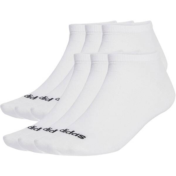 ADIDAS Herren Socken Linear gepolsterte Crew im 6er-Pack von Adidas