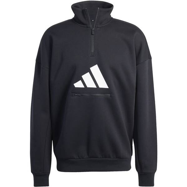 ADIDAS Herren Sweatshirt Future Icons 3 Bar Logo Half-Zip von Adidas