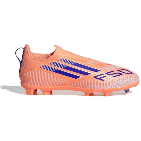 ADIDAS Kinder Fussball-Rasenschuhe F50 League Laceless FG/MG von Adidas