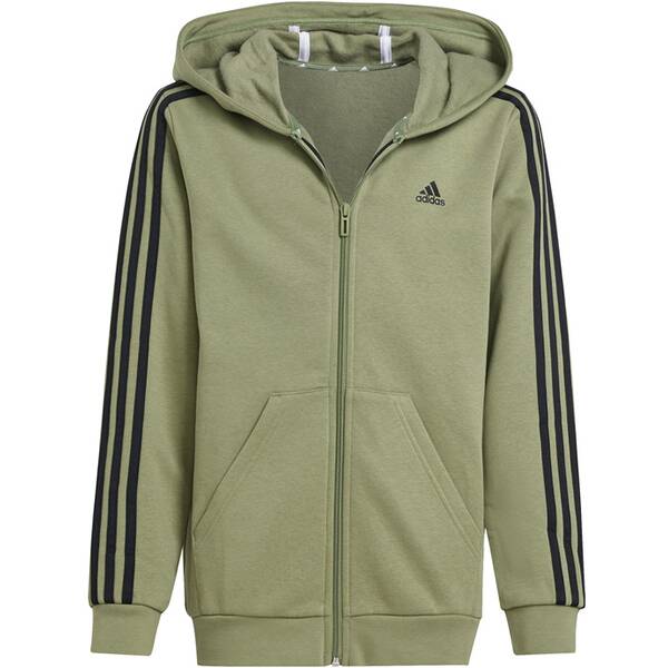 ADIDAS Kinder Kapuzensweat Essentials 3-Streifen Fleece von Adidas