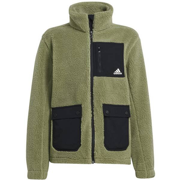 ADIDAS Kinder Kapuzensweat Fleecejacke ADIDAS Kinder Kapuzensweat Fleecejacke von Adidas