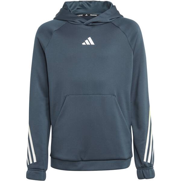 ADIDAS Kinder Kapuzensweat Train Icons AEROREADY 3-Streifen von Adidas