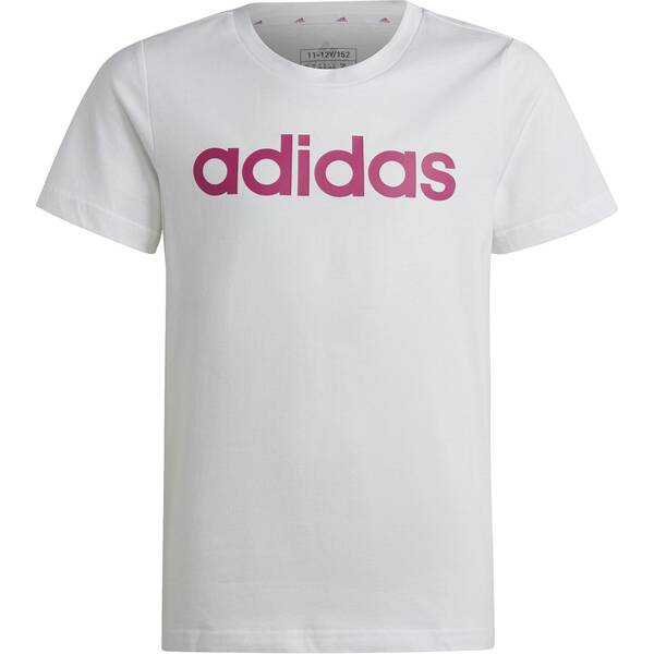ADIDAS Kinder Shirt Essentials Linear Logo Cotton Slim Fit von Adidas