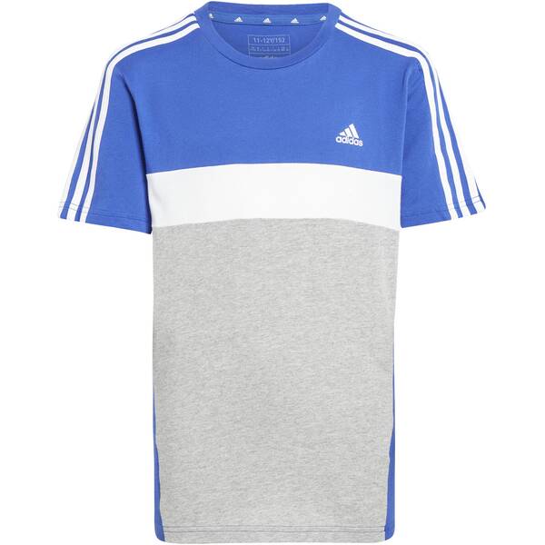 ADIDAS Kinder Shirt Tiberio 3-Streifen Colorblock Cotton Kids von Adidas