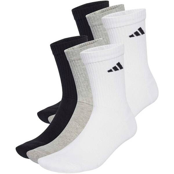 ADIDAS Kinder Socken Cushioned Crew, 6 Paar von Adidas