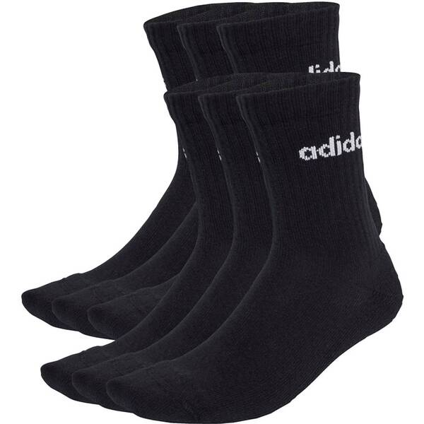 ADIDAS Kinder Socken Linear gepolsterte Crew im 6er-Pack ADIDAS Kinder Socken Linear gepolsterte Crew im 6er-Pack von Adidas