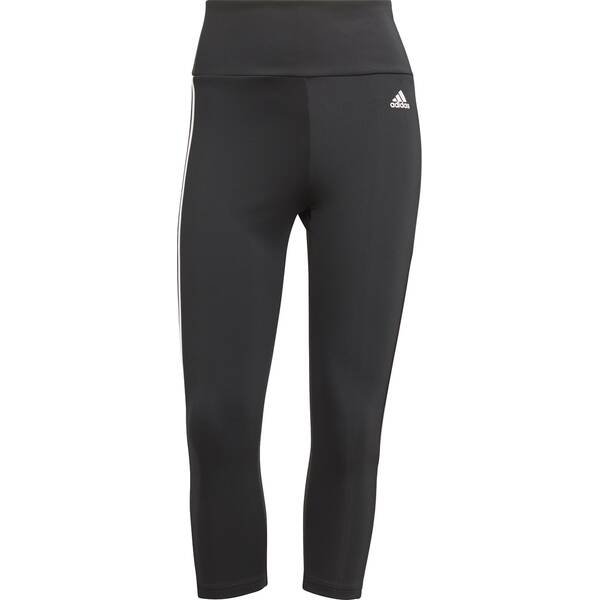ADIDAS Damen Designed To Move High-Rise 3-Streifen Sport 3/4-Tight von Adidas